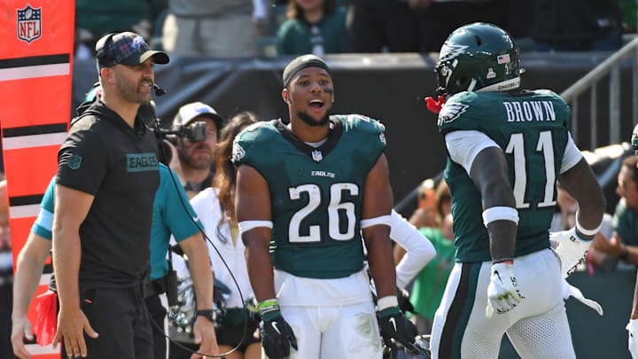 The Philadelphia Eagles are favored in Week 1.