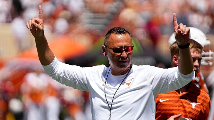 Texas Longhorns head coach Steve Sarkisian used a bad loss by Notre Dame as a cautionary tale for his own team this week. Texas Longhorns head coach Steve Sarkisian used a bad loss by Notre Dame as a cautionary tale for his own team this week.