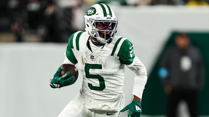 NY Jets wide receiver Garrett Wilson