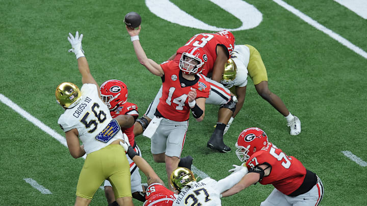 91st Allstate Sugar Bowl  - Notre Dame v Georgia