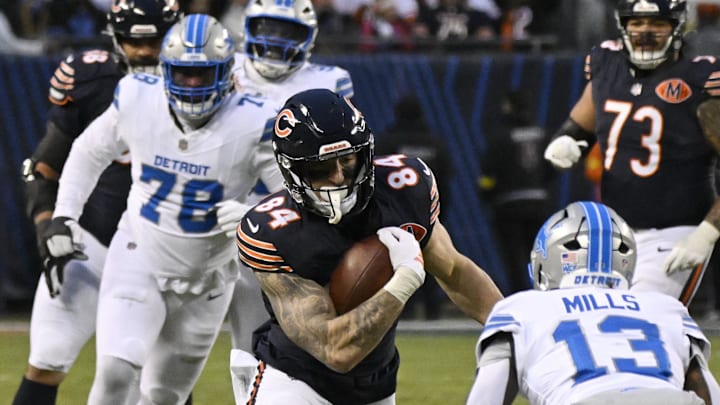 The Bears got Colston Loveland going Sunday against Detroit but nothing else. The Bears got Colston Loveland going Sunday against Detroit but nothing else.