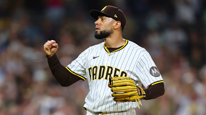 San Diego Padres pitcher Robert Suarez