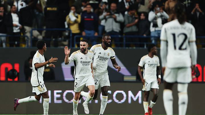 Lesionados y sancionados del Real Madrid para la final de la Supercopa ...