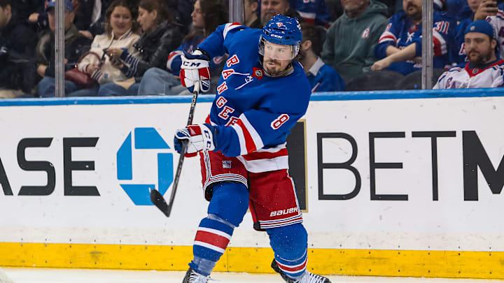 Center J.T. Miller was named the Rangers' team captain on Tuesday. Center J.T. Miller was named the Rangers' team captain on Tuesday.