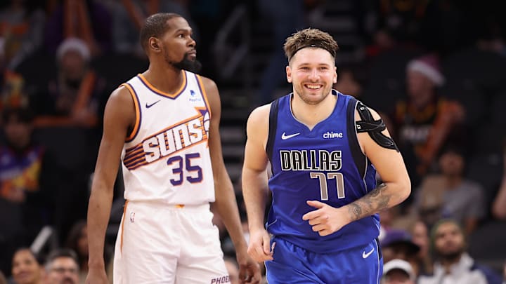 Houston Rockets star Kevin Durant couldn't believe the Luka Doncic trade