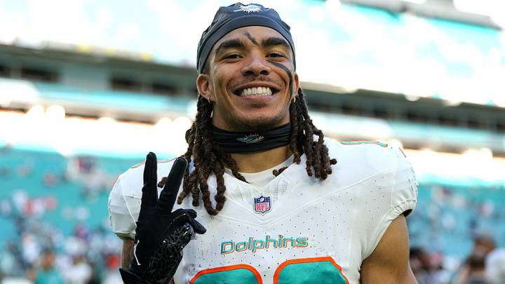 Miami Dolphins WR Chase Claypool (83) Miami Dolphins WR Chase Claypool (83)