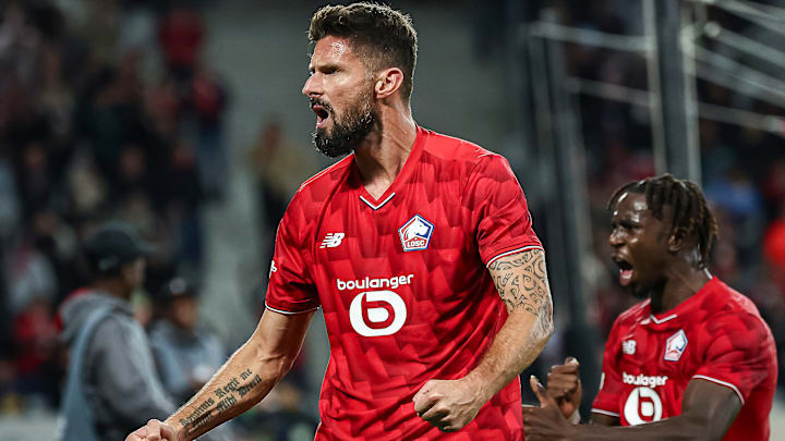 Olivier Giroud et le LOSC se sont imposés contre Brann en Ligue Europa