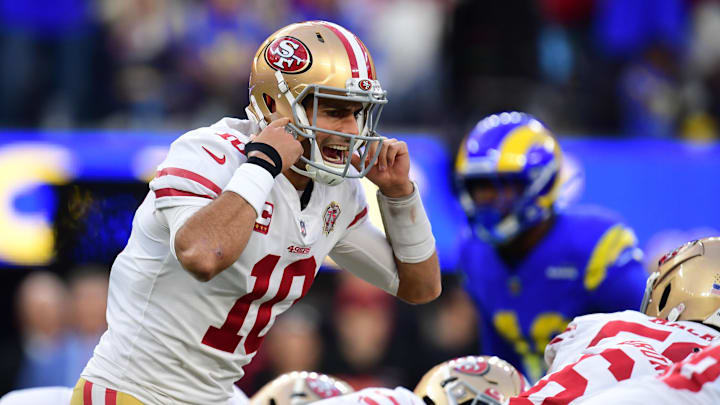 Jimmy Garoppolo led the 49ers to two NFC Championship games and one Super Bowl in the last three seasons