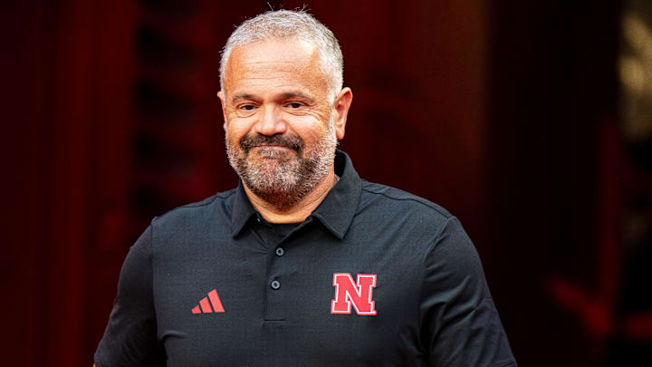 Nebraska Cornhuskers head coach Matt Rhule