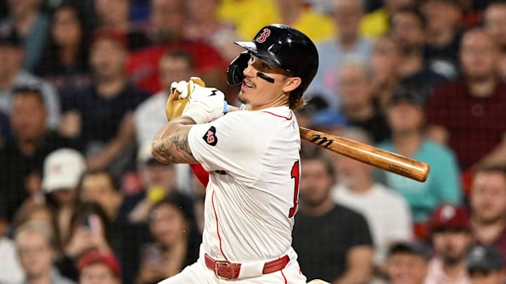 Boston Red Sox outfielder Jarren Duran Boston Red Sox outfielder Jarren Duran