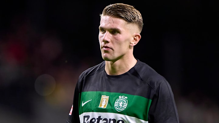 Viktor Gyökeres is pushing to join Arsenal.