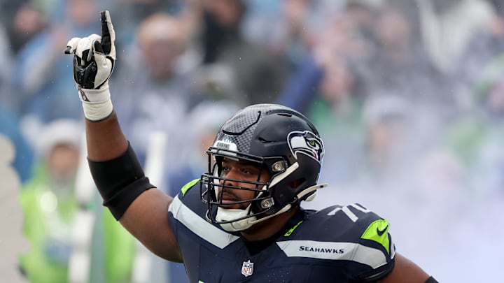 Laken Tomlinson of the Seattle Seahawks