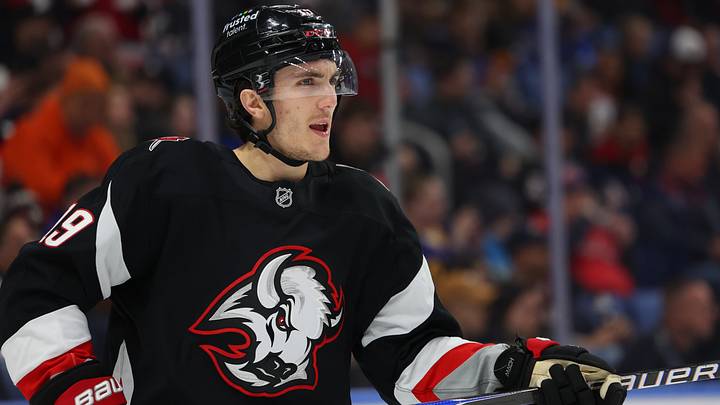 Buffalo Sabres forward Peyton Krebs Buffalo Sabres forward Peyton Krebs