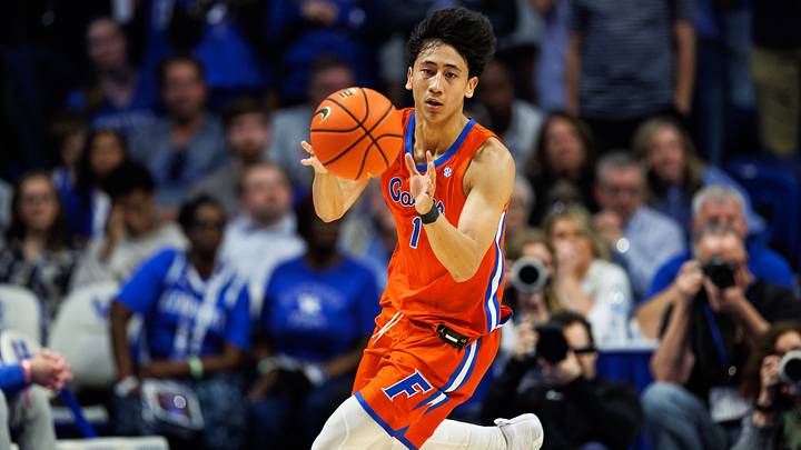 Mar 7, 2026; Lexington, Kentucky, USA; Florida Gators guard Xaivian Lee (1) grabs a pass during the second half against the Kentucky Wildcats at Rupp Arena at Central Bank Center. Mar 7, 2026; Lexington, Kentucky, USA; Florida Gators guard Xaivian Lee (1) grabs a pass during the second half against the Kentucky Wildcats at Rupp Arena at Central Bank Center.