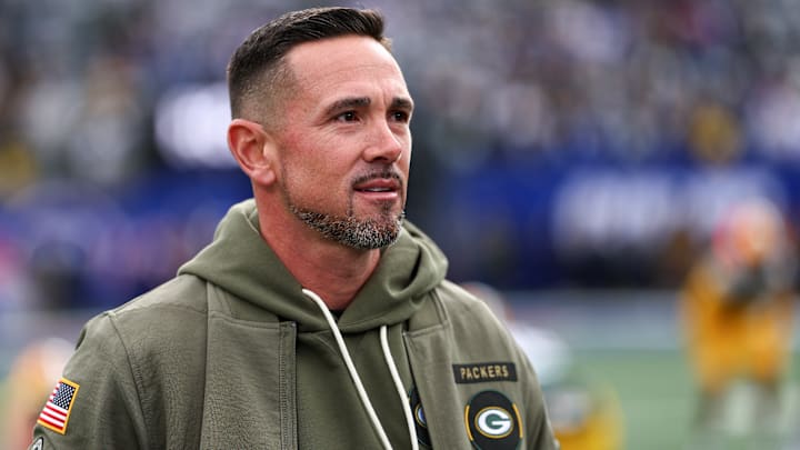Green Bay Packers head coach Matt LaFleur