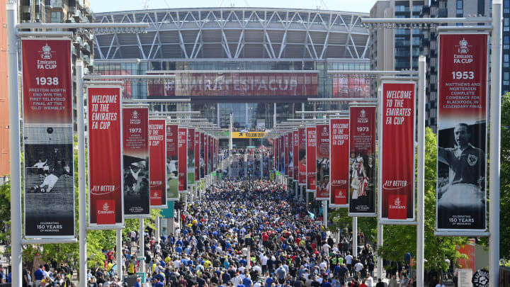 Wembley Stadium will host the 2023 FA Cup final