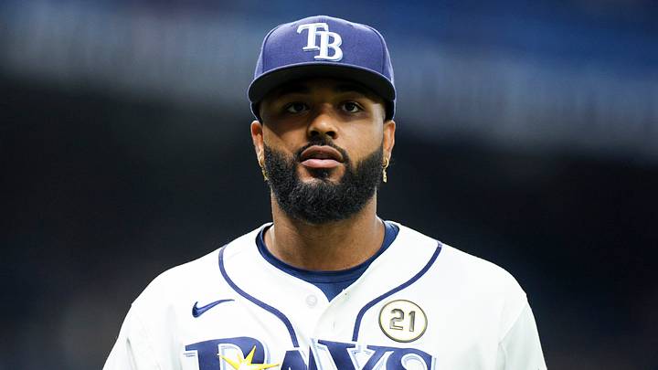 Sep 15, 2026; St. Petersburg, Florida, USA; Tampa Bay Rays third baseman Junior Caminero (13) looks on against the Oakland Athletics in the third inning at Tropicana Field. Mandatory Credit: Nathan Ray Seebeck-Imagn Images Sep 15, 2026; St. Petersburg, Florida, USA; Tampa Bay Rays third baseman Junior Caminero (13) looks on against the Oakland Athletics in the third inning at Tropicana Field. Mandatory Credit: Nathan Ray Seebeck-Imagn Images