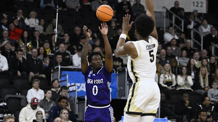 High Point Panthers forward Terry Anderson.
