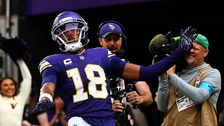 Minnesota Vikings wide receiver Justin Jefferson.