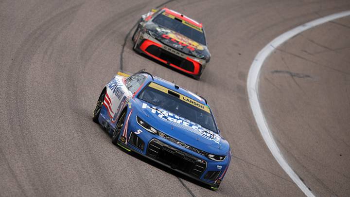 Kyle Larson, Hendrick Motorsports, Kansas Speedway, NASCAR Cup Series