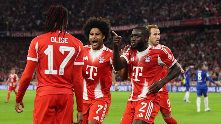 Dayot Upamecano (right) is in the final year of his contract.