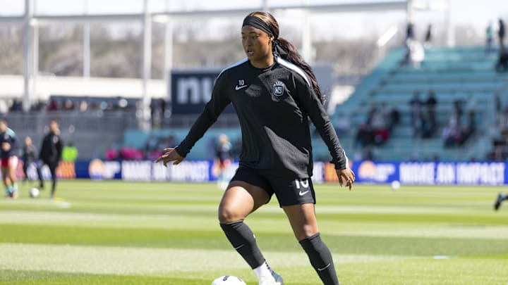 Jaedyn Shaw of Gotham FC Jaedyn Shaw of Gotham FC