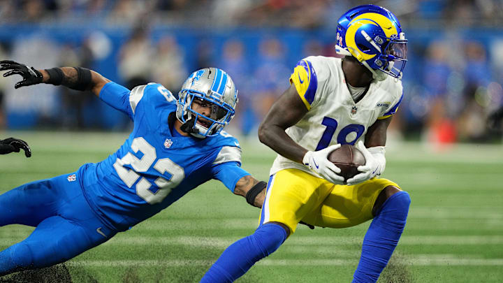 Former Tampa Bay Buccaneers cornerback Carlton Davis III had a rough first day on the job with the Detroit LIons in Week 1.