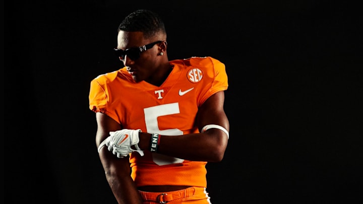 Savion Hiter during an unofficial visit to Tennessee.