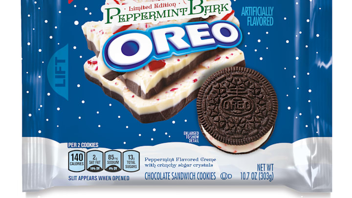 Peppermint Bark Oreos, photo provided by OREO
