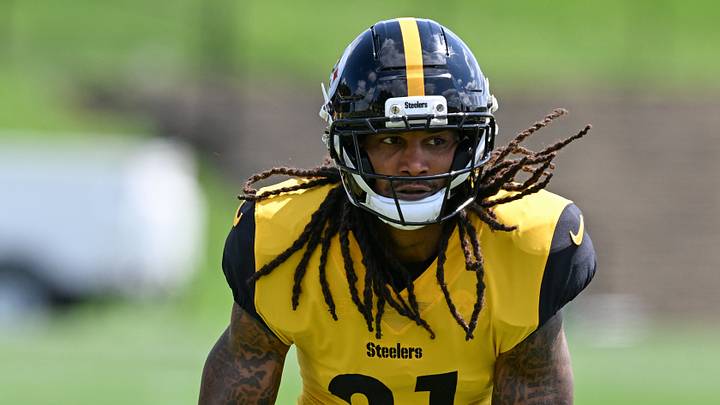 Aug 03, 2026; Latrobe, PA, USA; Pittsburgh Steelers safety Rayshawn Jenkins (3) participates in a practice session at Training camp at Saint Vincent College. Mandatory Credit: Barry Reeger-Imagn Images Aug 03, 2026; Latrobe, PA, USA; Pittsburgh Steelers safety Rayshawn Jenkins (3) participates in a practice session at Training camp at Saint Vincent College. Mandatory Credit: Barry Reeger-Imagn Images
