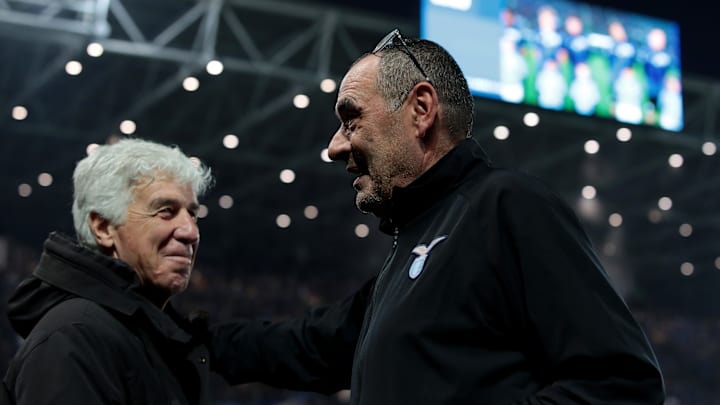 Gian Piero Gasperini e Maurizio Sarri