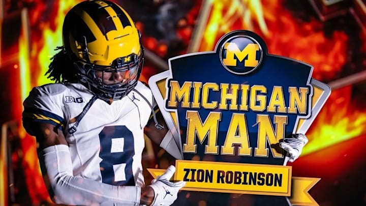 4-star WR Zion Robinson commits to Michigan
