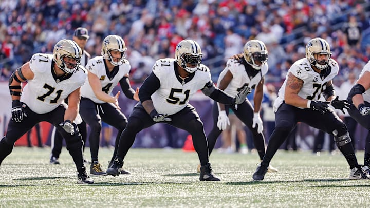 Ryan Ramczyk, Cesar Ruiz, Erik McCoy, New Orleans Saints
