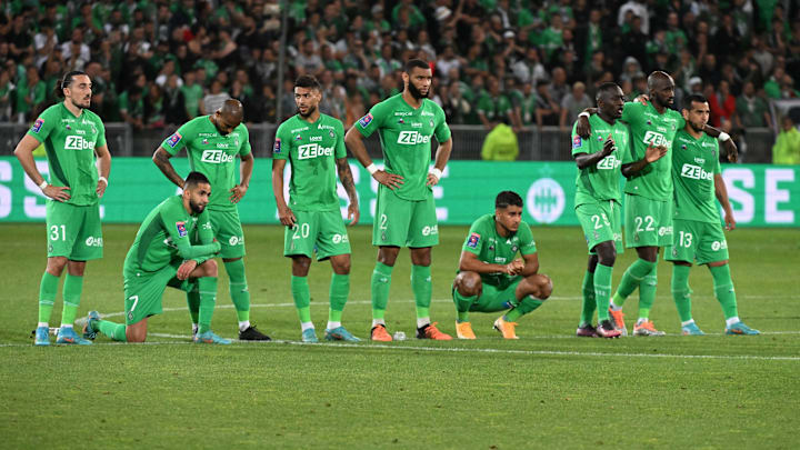 L'AS Saint-Étienne avait perdu lors des barrages, la saison passée.