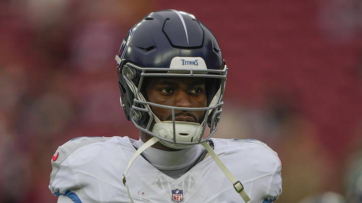 Dec 14, 2025; Santa Clara, California, USA; Tennessee Titans wide receiver Van Jefferson (11) warms up prior to the first half against the San Francisco 49ers at Levi's Stadium. Mandatory Credit: Kyle Terada-Imagn Images Dec 14, 2025; Santa Clara, California, USA; Tennessee Titans wide receiver Van Jefferson (11) warms up prior to the first half against the San Francisco 49ers at Levi's Stadium. Mandatory Credit: Kyle Terada-Imagn Images
