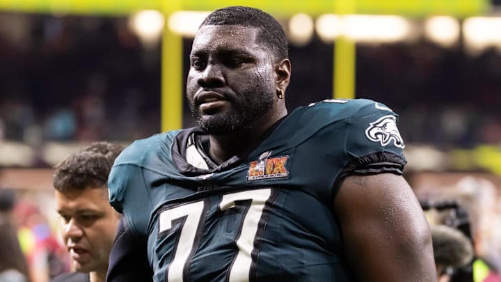 Philadelphia Eagles offensive tackle Mekhi Becton