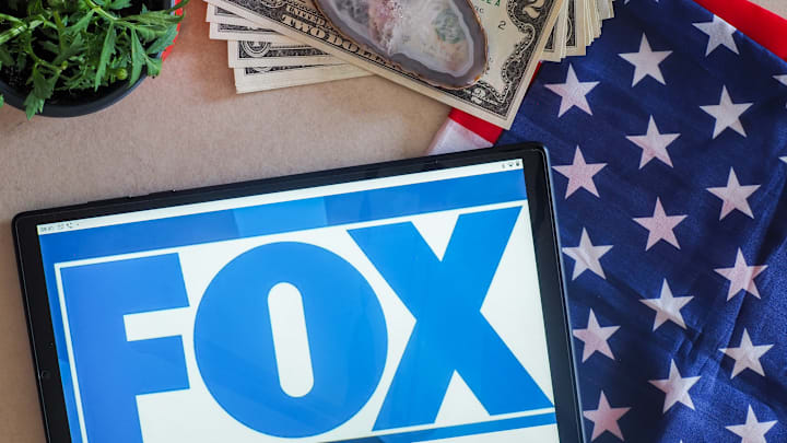 In this photo illustration, Fox Broadcasting Company (Fox)...
