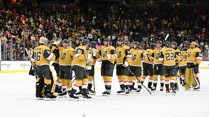 Chicago Blackhawks v Vegas Golden Knights