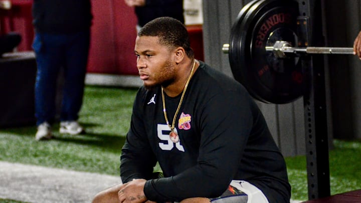 Oklahoma defensive lineman Gracen Halton