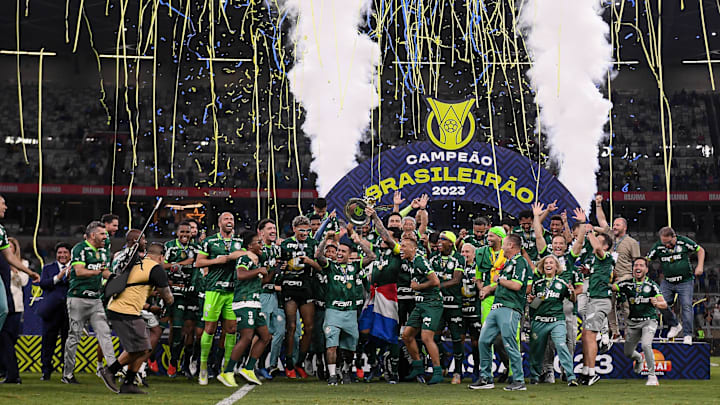 Palmeiras conquistou o bicampeonato em 2023 Palmeiras conquistou o bicampeonato em 2023