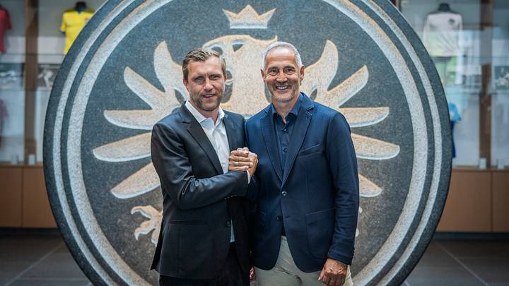 Sportvorstand Markus Krösche möchte seinem neuen Trainer Adi Hütter das bestmögliche Rüstzeug bereitstellen Sportvorstand Markus Krösche möchte seinem neuen Trainer Adi Hütter das bestmögliche Rüstzeug bereitstellen