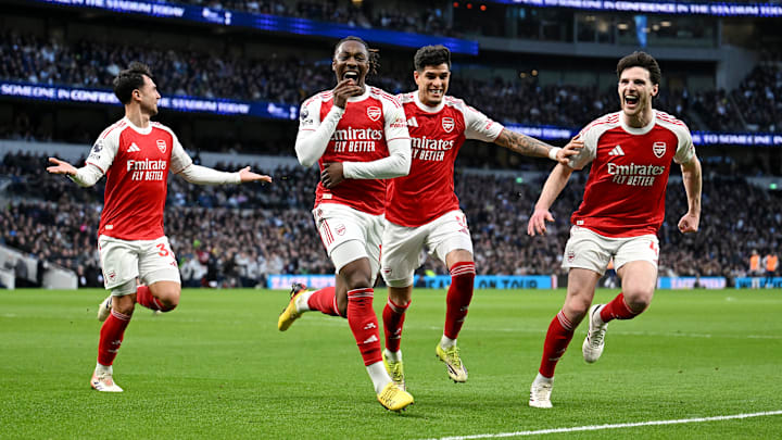 Arsenal made sure the world knows that north London is red Arsenal made sure the world knows that north London is red