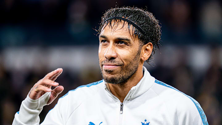 Pierre-Emerick Aubameyang est titulaire avec l'OM.