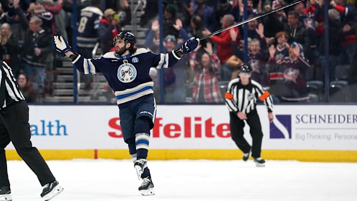 Kirill Marchenko will look to drive the offense for the Blue Jackets again this season.