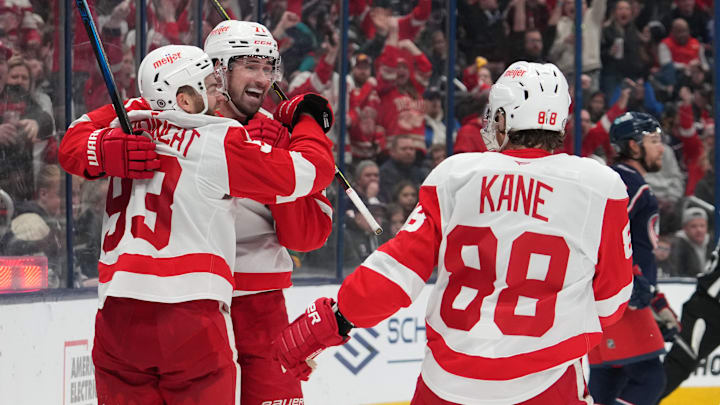 Detroit Red Wings v Columbus Blue Jackets