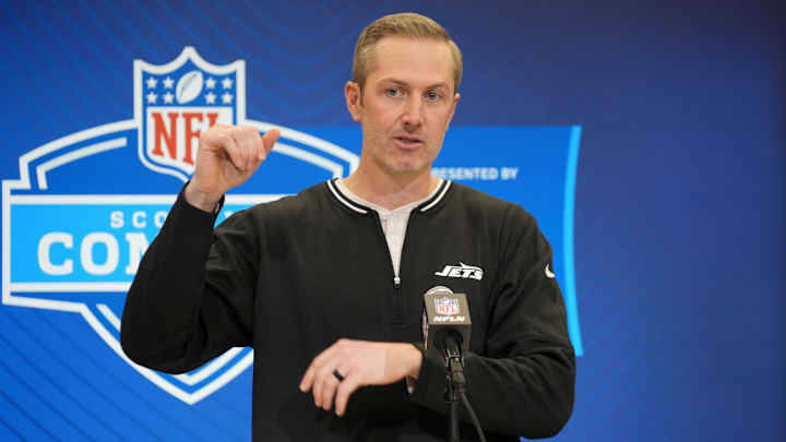 New York Jets general manager Darren Mougey New York Jets general manager Darren Mougey