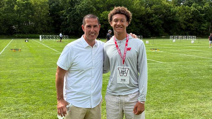 Wisconsin quarterback target Brayden Tillman. Wisconsin quarterback target Brayden Tillman.