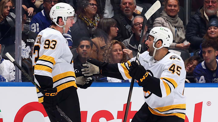Boston Bruins rookie Fraser Minten torched the Toronto Maple Leafs on Saturday night. Boston Bruins rookie Fraser Minten torched the Toronto Maple Leafs on Saturday night.