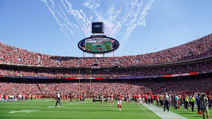 A general view of Arrowhead Stadium