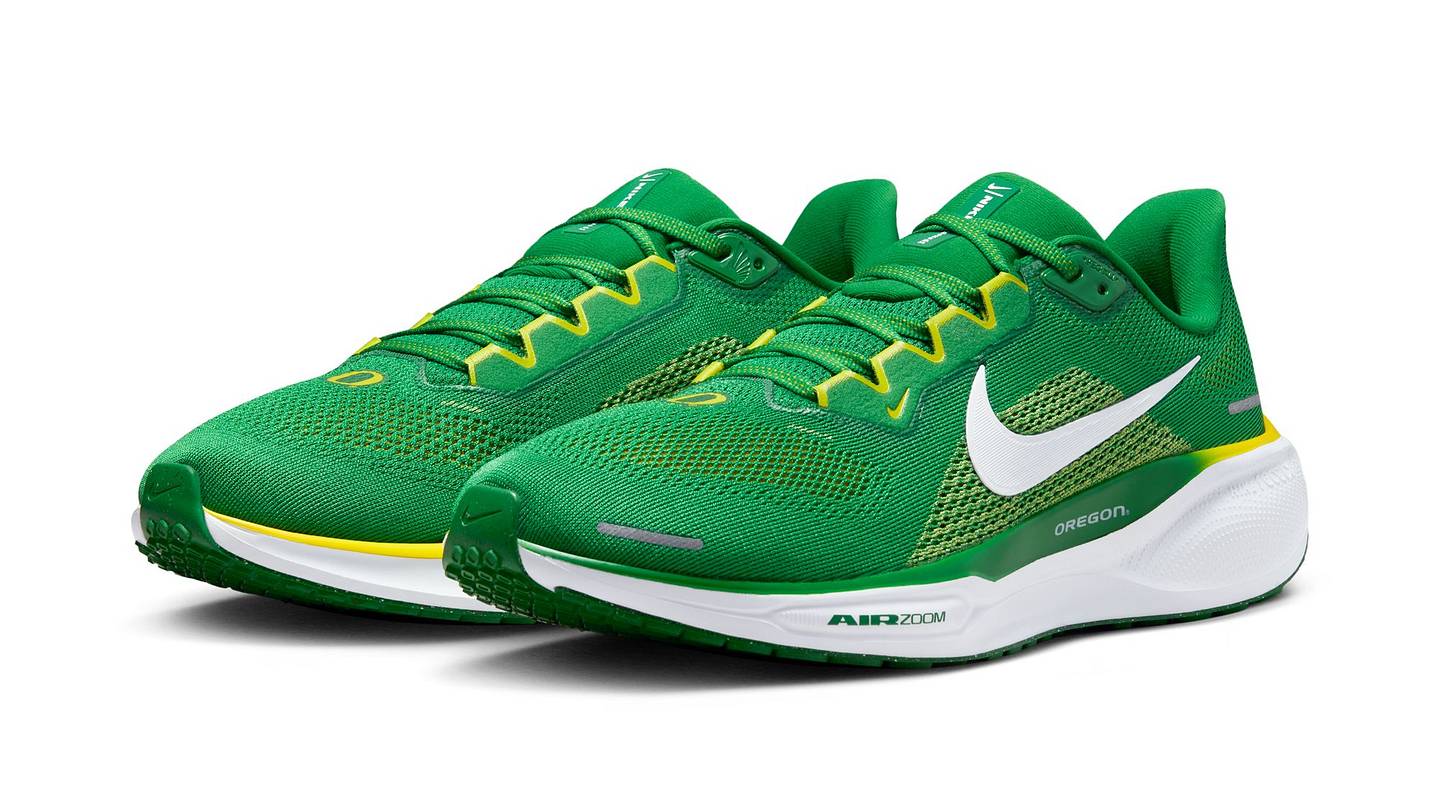 Nike Air Zoom Fitness Oregon Ducks Women’s Sneakers Once A Duck Always A Duck 8 Nike releases Oregon Ducks Nike Zoom Pegasus 41 shoe, how to buy main image 2